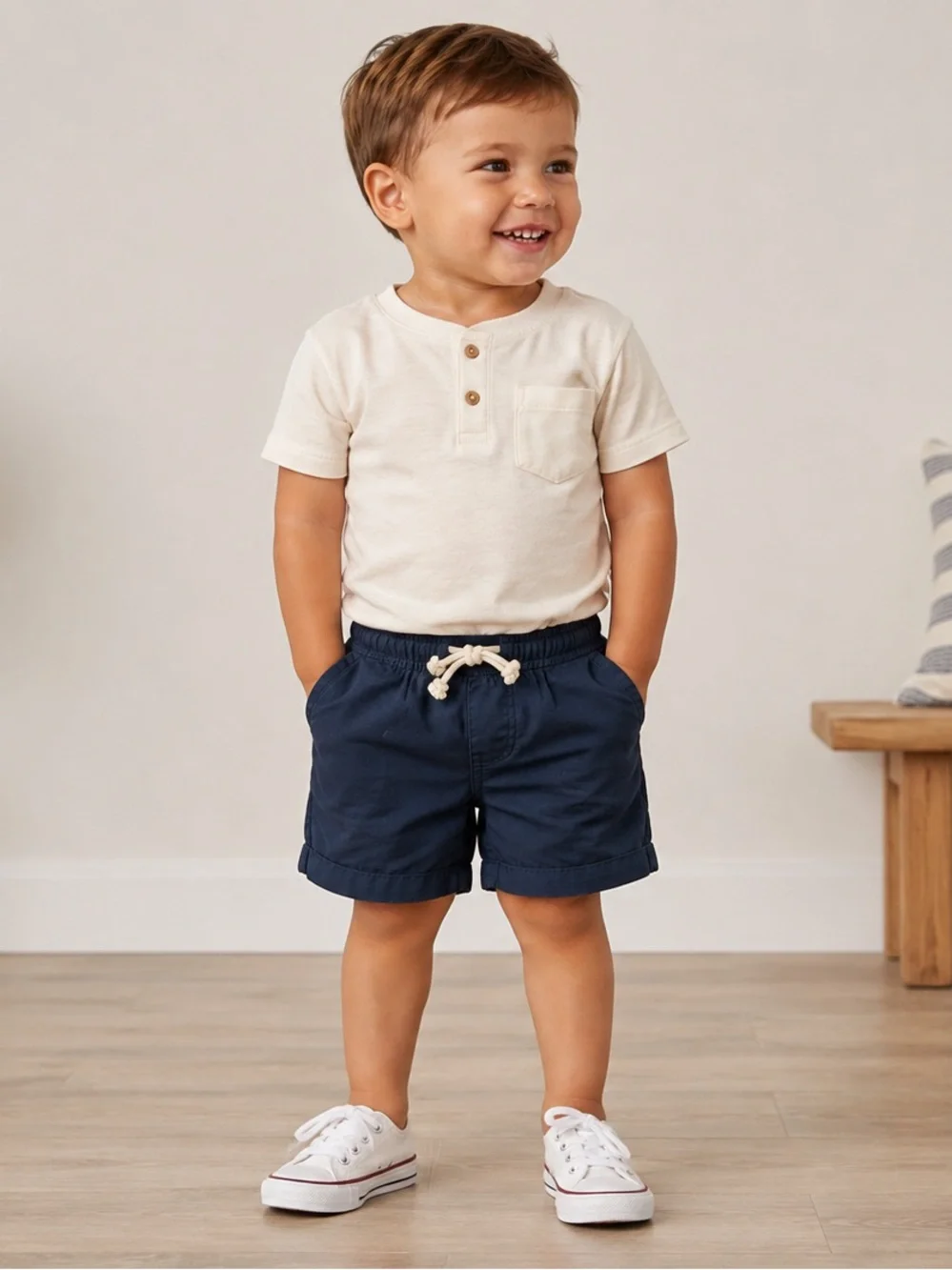 Baby Gap & Old Navy Boys 2T Shorts Bundle Green Navy